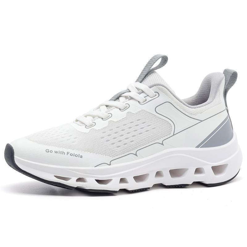 lot 64 image: Womens Walking Shoes Running Tennis Shoes Comfortable ActiveBreeze Non-Slip Workout Gym Sports Fashion Sneakers White Size 8