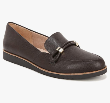 lot 253 image: LifeStride Womens, Zahara Loafer (Dark Chocolate) Size 7 - Retails $48