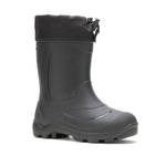 Kamik Snobuster 1 Kids Snow Boots, Waterproof, Thermal Liner & Adjustable Snow Collar, Black - Size 5 Big Kid - Retail:  $70
