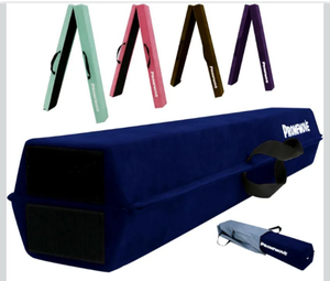 lot 489 image: Promfmove Portable Gymnastics Balance Beam 6ft - Purple  - Retail $89