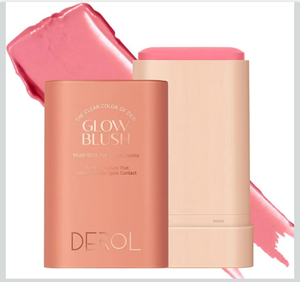 lot 578 image: Cream Blush Stick, Multi-use Stick Blush Makeup for Cheek and Lip, Monochromatic Blush Face Beauty Wand for Women, Long Lasting, Waterproof, Moisturizer, Matte Finish, 1oz (#03Ruby)