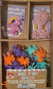 lot 625 image: Unicorn Novelty Card Making Kit with Unicorns