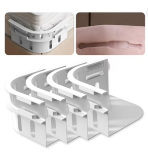 lot 657 image: ZMTNY 4 Pack Bed Lock Sheet Holders Fit All Sheet Sizes