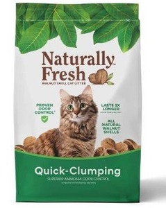 lot 679 image: Naturally Fresh Quick Clumping Cat Litter - 26.25lbs Bag had a hole sealed up.