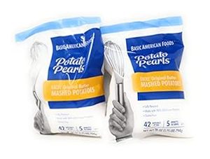 lot 319 image: 2pk Excel Mashed Potato Pearls 28 oz - Best by Jun 01 25