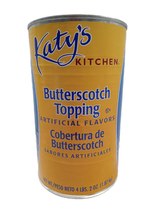 Katy's Kitchen Butterscotch Topping - 4 lbs 2 oz Can