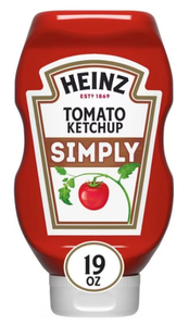lot 338 image: Heinz Simply Tomato Ketchup - Food Service Size 19.5 oz-2 pack Exp. April 2029