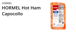 lot 351 image: Hormel Hot Ham Capocollo Premium Deli Meat (Froze By Date May 06, 2025)