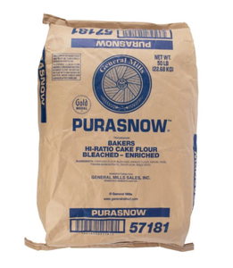 lot 368 image: General Mills Purasnow Professional Bakers Cake Flour - 50lb Bag