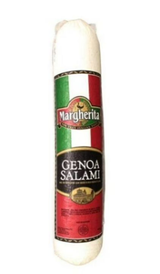 lot 718 image: Margherita Genoa Deli Salami (2.23lbs). Frozen By Date Feb. 13th, 2025.
