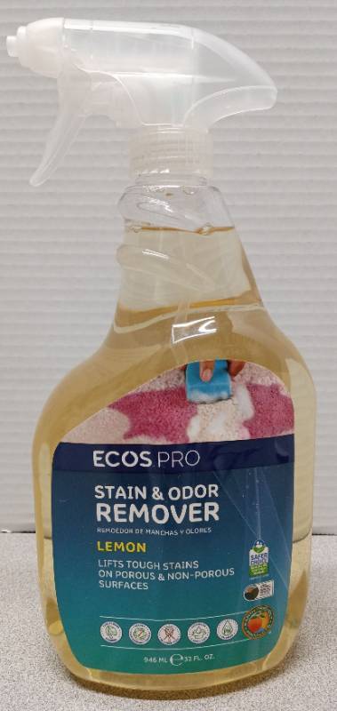 lot 1218 image: ECOS Pro Lemon Stain & Odor Remover 32oz