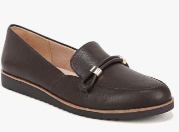 lot 253 image: LifeStride Womens, Zahara Loafer (Dark Chocolate) Size 7 - Retails $48