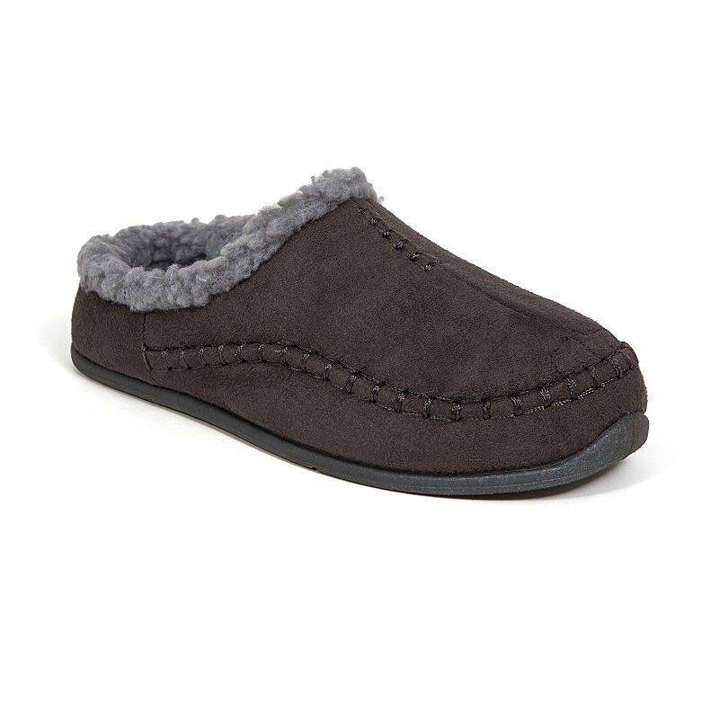 lot 389 image: Deer Stags Kids  Lil Nordic Slipper - Charcoal- 4 Big Kid, Size Medium - Retail $70