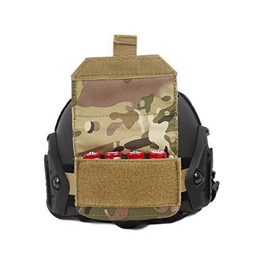 lot 407 image: ATAIRSOFT Counterbalance Balancing Weight 500D Bag Pouch Battery Pack for Fast Airsoft Tactical Helmet Accessory Black
