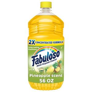 lot 758 image: Fabuloso Pineapple Liquid All-Purpose Cleaners - 56oz