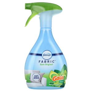 lot 785 image: Febreze Fabric Spray Air Freshener  Odor-Fighting Fabric Refresher Gain (23.6 fl oz)