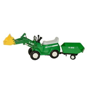 lot 902 image: Skyteam Technology Ride-On Farm Tractor with Big Scoop and Trailer for Boys 3