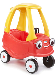 lot 903 image: Little Tikes - Cozy Coupe - Yellow and Red 1-5yrs