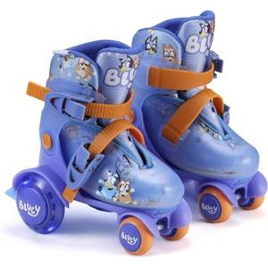 lot 904 image: Bluey Trainer Light Up Wheels Kids Roller Skates (Age 3)