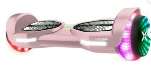 Hover-1 Allstar 2.0 Hoverboard for Teens, Blush Pink, Lightweight & Bluetooth, Max Speed 7 mph - Retail: $151
