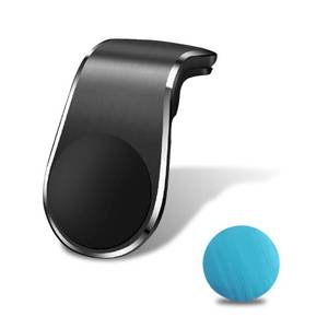 lot 888 image: YoRise Magnetic Car Phone Holder, L Type 360° Rotatable Adjustable Car Air Vent Cellphone Mount, No-Hand Clip-On Navigation Bracket, Universal Vehicle Smartphones Stand Accessories (Black)