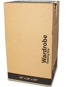 lot 891 image: PenGear Moving Wardrobe Box (20 in. x 20 in. x 34 in.) 1 Box