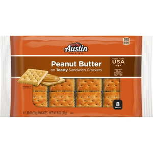 lot 926 image: Austin Crackers Toasty Crackers With Peanut Butter 11oz (Feb 2026)