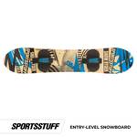 SportsStuff Snow Ryder 130 cm, Beginners Board, Hardwood Construction, Easy Adjustment, Blue - Retail: $75