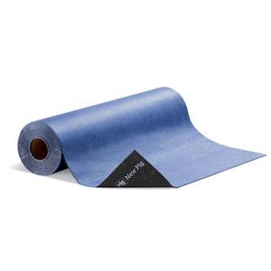 lot 231226 image: Retails for $262 PIG Absorbent Adhesive-Backed Grippy Mat  Absorbs up to 10.5 gal per roll  36 W x 100 L