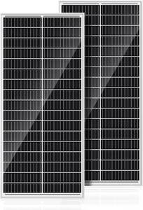lot 330934 image: Retails for $125 TXL 2pcs 100W 12V Monocrystalline Solar Panel, Full Cell Welding & 12BB, IP67 Fully Sealed Tempered Glass, for Rooftop, Off-Grid, RV, Campsite, Cabin, Optimal Solar Energy Capture