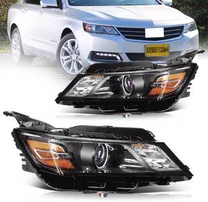 lot 431114 image: Retails for $151 2014-2020 Impala Headlights,Headlight Assembly Fit for Chevy Impala 2014 2015 2016 2017 2018 2019 2020 Projector Headlamp Halogen Type OE Style Replacement Driver & Passenger Side