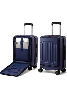 lot 16978 image: LOVEVOOK Carry on Luggage, PC Hard Shell Suitcases with wheels, 20-Inch Carry On Luggage with USB Port, Lightweight 6.9lb, Fits 15.6, 45L Capacity for Travel & Business��1PC�� - Retail $159