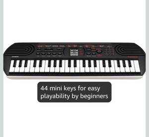 lot 16994 image: Casio Casiotone SA-81 �� Compact Keyboard with 100 Tones & 50 Rhythms Fun for Beginners Great for Music Practice and Learning - Retail $89