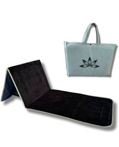 lot 17012 image: Ultra Comfortable Padded Prayer Mat - Womens & Mens Prayer Rug with Back Support - Soft & Thick Prayer Rug - Foldable Muslim Praying Mat Gift for Eid & Ramzan - Green Praying Carpet - Retail $0