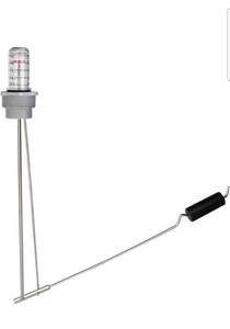 lot 17153 image: Oil Tank Gauge Fuel Oil Tank Level Gauge,Float Level Measure Compatible with Scully Signal Corps Scul-Tel & for Intelli-Tank (Vertical) Depth from 42 to 44 Diameter,1-12 and 2 Male NPT Thread - Retail $33