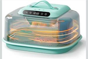 lot 17162 image: Resiners Resin Curing Machine G3 with UV Resin Light, 2H1Min Fast Curing, Silicone Mat Included, Deformation-Resistant Reversible Base, Resin Dryer for Epoxy Mold Casting, Jewelry Making, DIY Decor - Retail $149