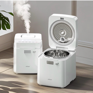 lot 17182 image: Mifasol Stainless Steel Humidifier, 3.3L0.87Gal Steam Humidifier Large Room up to 800 sq ft, Easy to Clean Warm Mist Humidifiers for Bedroom Baby Nursery Home Office, White - Retail $129