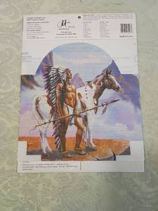 lot 45 image: American Heritage Apache Lookout No-Sew Applique
