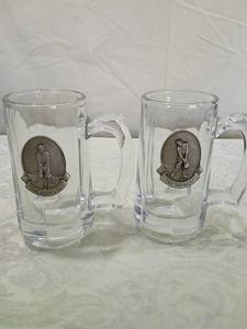 lot 68 image: Golf Theme mugs .The Address & At Impact Set
