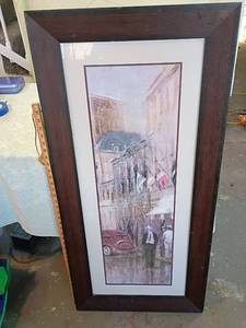 lot 80 image: Longo New York Street Scene Art Print