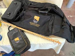 lot 123 image: Shadow Ridge Golf Club Member Guest Tournament Bags 50 inches tall