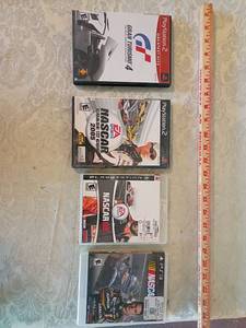 lot 137 image: PlayStation Racing Games Bundle - GT4, NASCAR 08, NASCAR 09, NASCAR 15