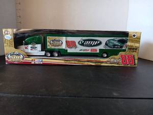 lot 133 image: Dale Jr #88 Die-cast trailer and rig Collectable (never opened)