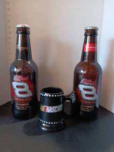 lot 141 image: Nascar Dale Jr #8 glass Collectable