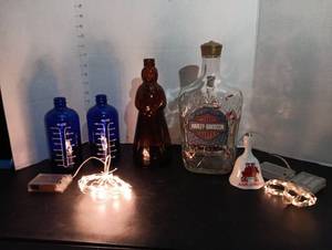 lot 163 image: Glass Bottles and more