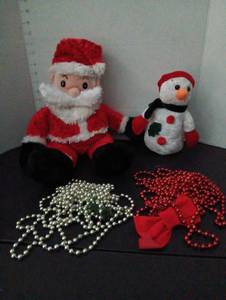 lot 239 image: Christmas decor and more