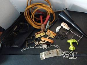 lot 300 image: Jumper cables and more