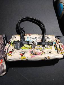 lot 444 image: Disney Mickey Mouse Comic Strip Handbag and more