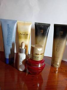 lot 605 image: Avon ANew Products.  Cleansers, Night Cream, Eye Cream and more