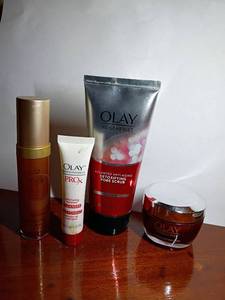 lot 607 image: Olay and Arbonne Products